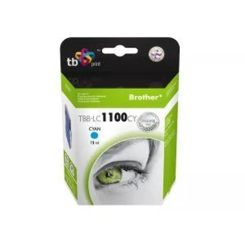 Tinta TBB-LC1100CY (Brother LC980/1100) cian 100% nueva