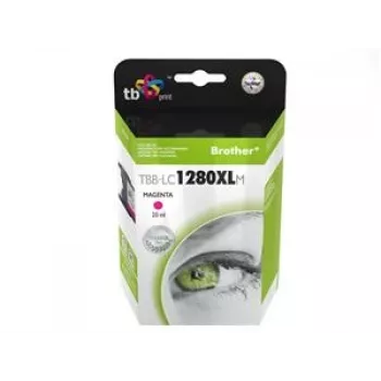 Cartucho de tinta TB compatible S Brother LC 1280XLM 100%N