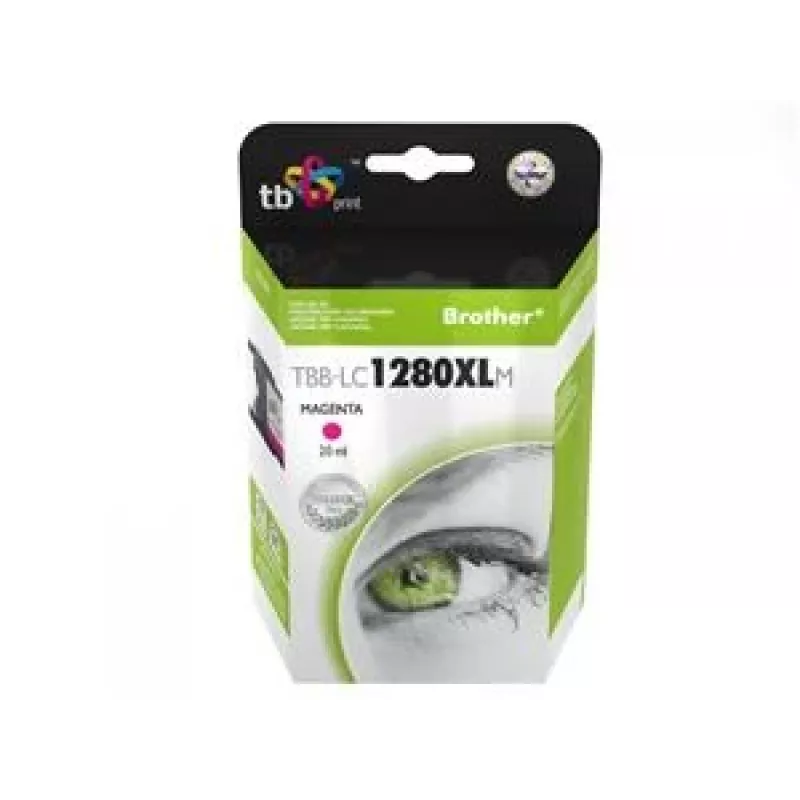 Cartucho de tinta TB compatible S Brother LC 1280XLM 100%N
