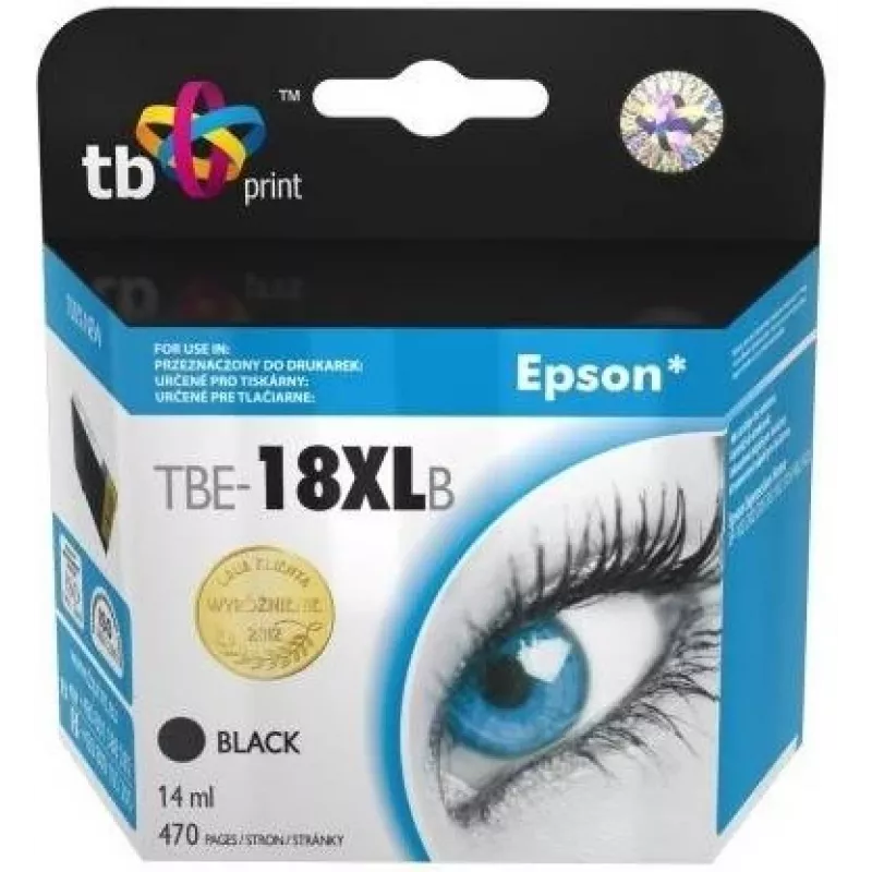 Cartucho de tinta TB Compat. S Epson T1811 Negro 100% Nuevo