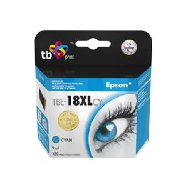 Cartucho de tinta TB Compat. S Epson T1812 C 100% Nuevo