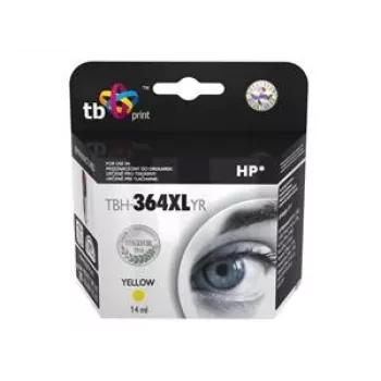 Cartucho de tinta TB comp. para HP CB325EE (n.º 364), TBH-364XLYR, amarillo
