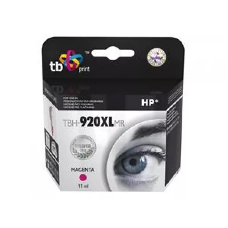 Tinta HP OJ 6500 magenta remanufacturada TBH-920XLMR