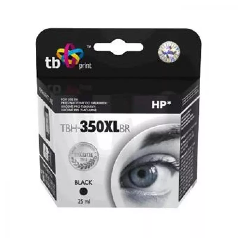 Cartucho de tinta HP DJ D4260 negro remanufacturado TBH-350XLBR