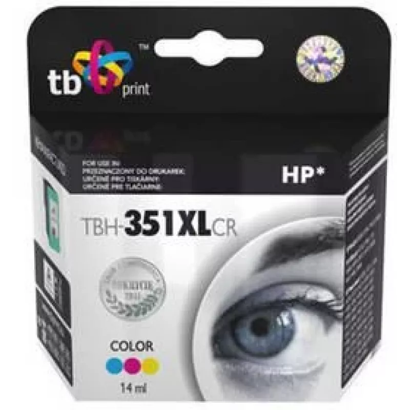 Cartucho de tinta TB compatible con HP 351XL color Ref., CB338EE
