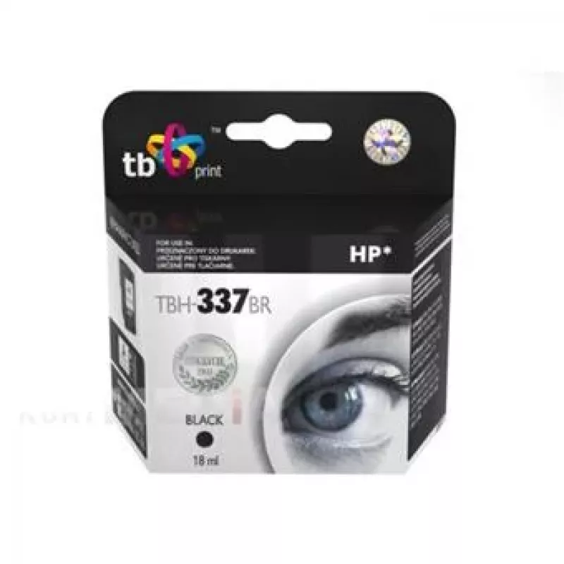 TB cartucho de tinta remanufacturado para HP DeskJet 5940 (HP 337), negro (TBH-337BR)