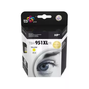 Cartucho de tinta TB compatible con HP CN048AE amarillo, Ref.
