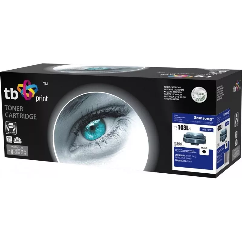 TB TS-103LN tóner para Samsung ML-2950 (MLT-D103L), negro, XL, 2500 páginas