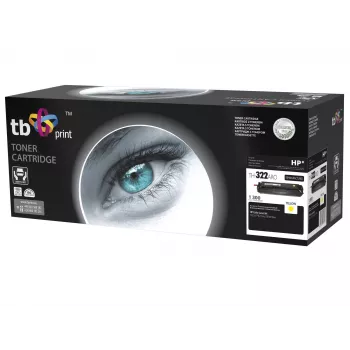 Tóner TB compatible con HP CE322A Amarillo, 1300, ref