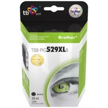 Cartucho de tinta TB compatible con Brother LC529/539 PIG BK nuevo