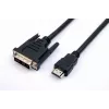 TB cable HDMI-DVI 1,8 m bañado en oro, DVI 24+1