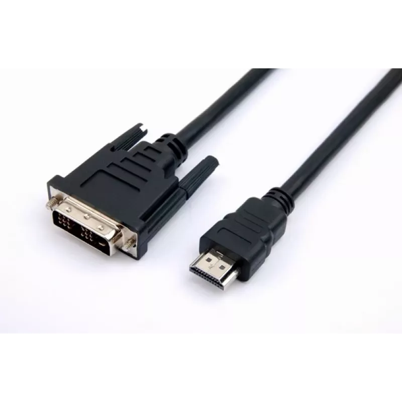 TB cable HDMI-DVI 1,8 m bañado en oro, DVI 24+1