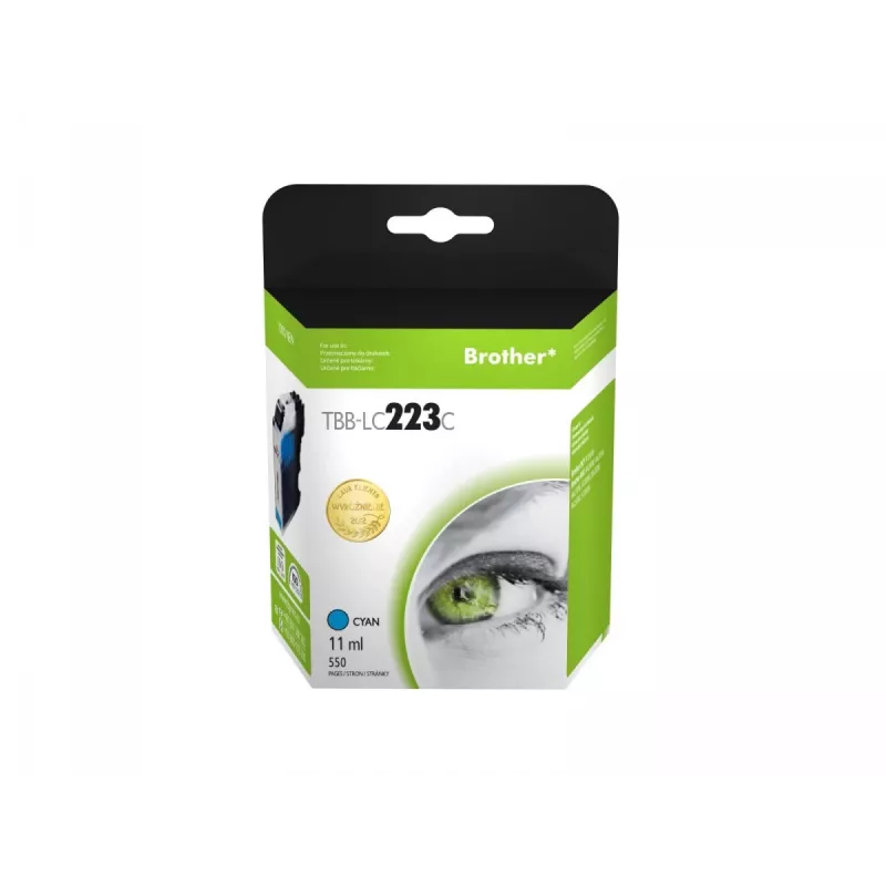 Cartucho de tinta TB compatible con Brother LC223 cian nuevo