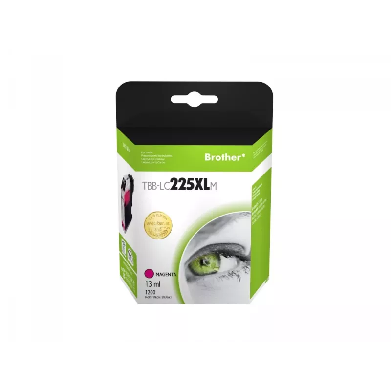 Cartucho de tinta TB compatible con Brother LC225XL magenta nuevo
