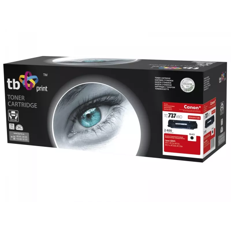 Tóner para Canon MF211/216/229 TC-737ARO negro