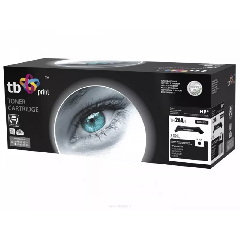 Tóner para HP LJ Pro M402 /M426 BK TH-26AN 100 % nuevo