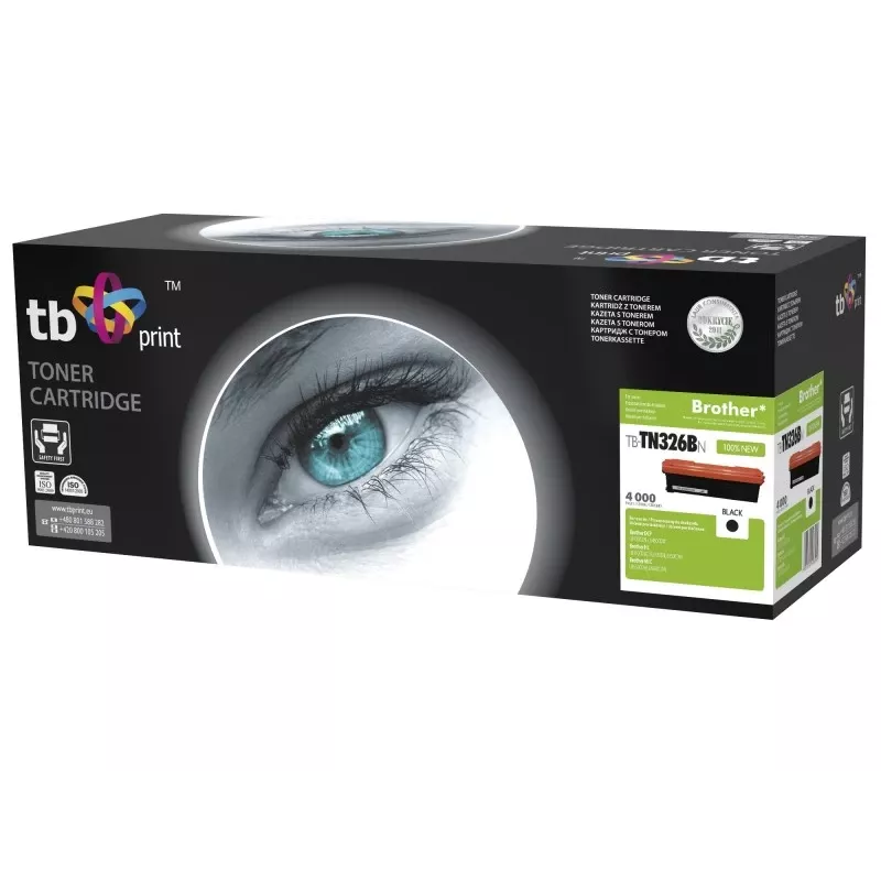 Tóner para Brother TN326 B TN-TN326BN BK 100 % nuevo