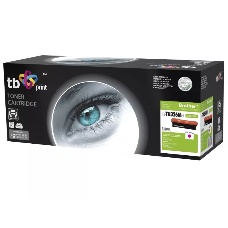 Tóner para Brother TN326 M TB-TN326MN MA 100% nuevo