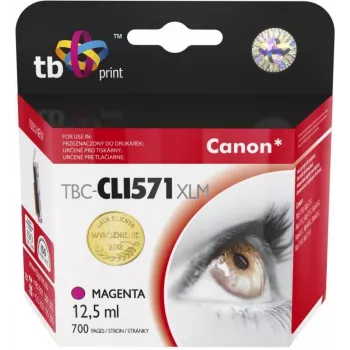 Cartucho de tinta TB compatible con Canon CLI-571XL MA magenta