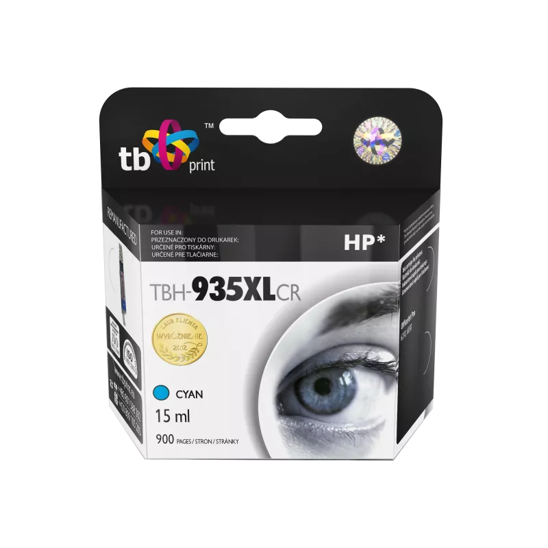 Cartucho de tinta TB compatible S HP OP 6230, CY remanufacturado