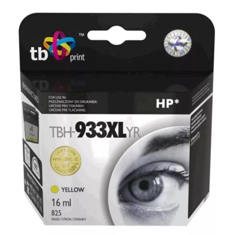 Cartucho de tinta TB Compat. S HP OP 6230, YE Reman