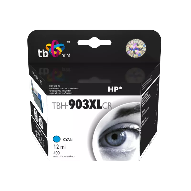 Tinta para HP OJ 6950 AiO TBH-903XLCR cian remanufacturada