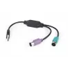 Adaptador 2xPS2->USB ratón + teclado