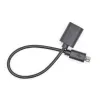 Cable OTG TB AKTBXKUWOTG015B 15 cm, negro, conexión USB OTG