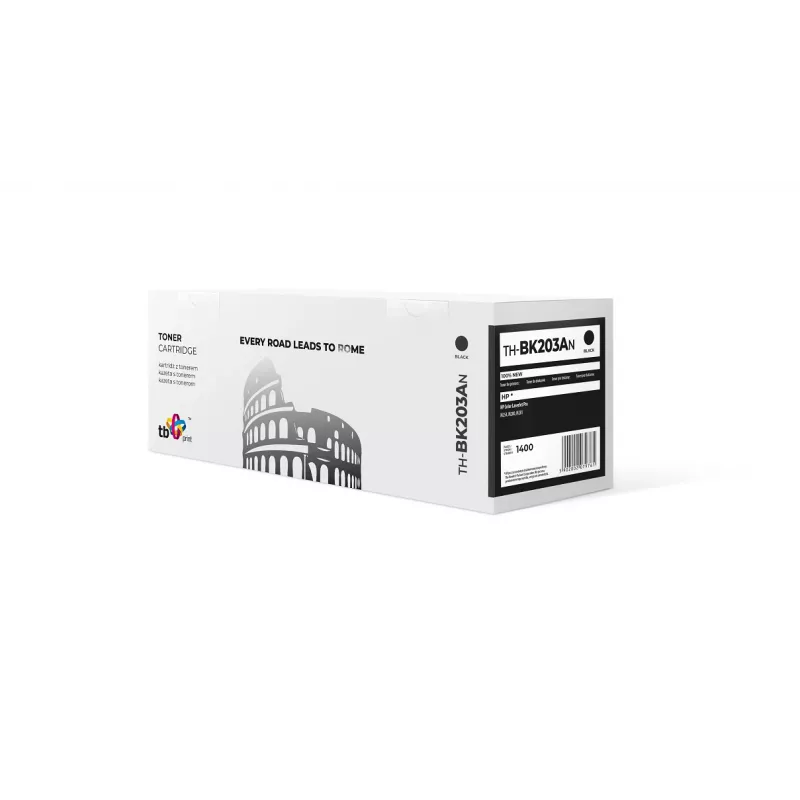 Tóner TB Print negro como sustituto de 203A TH-BK203AN, cartucho láser negro
