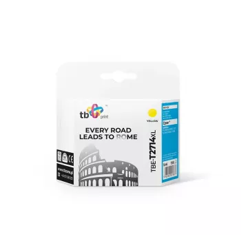 Cartucho de tinta TB compatible con Epson WF-3620 TBE XL, nuevo, amarillo