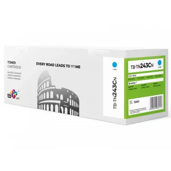 Tóner TB Compat. S Brother TN243C, TB-TN243CN CY 100% nuevo