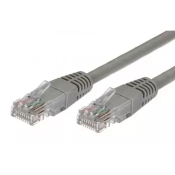 Cable de red Cat.5e RJ45 UTP 1 m gris