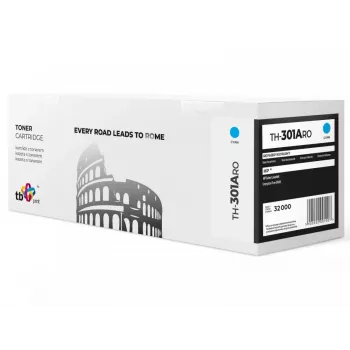 Tóner TB compatible con HP M880 CF300A, cian, reacondicionado