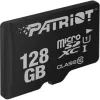 Tarjeta de memoria MicroSDXC PATRIOT PSF128GMDC10 128 GB UHS-I Clase 10 U1 80 MB/s, negra