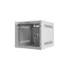 Lanberg WF10-2304-10S armario rack mural de 10" 4U, 280×310 mm, puerta de cristal, 20 kg, gris (RAL 7035)