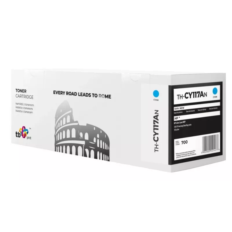 Tóner para HP 117A W2071A cian TH-CY117AN 100% nuevo