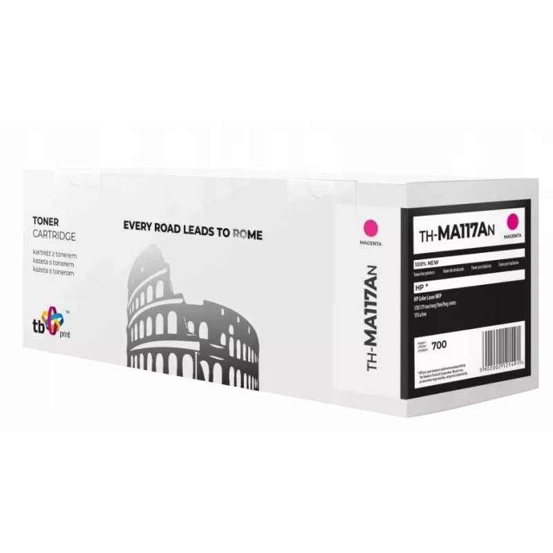 Tóner para HP117A W2073A magenta TH-MA117AN 100% nuevo