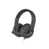 Auriculares con cable binaurales NATEC Rhea con micrófono de diadema, conectores de 3,5 mm, cable de 2,2 m, impedancia de 32 Ω