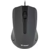Ratón USB con cable, 3 botones, superficie engomada, 1000 DPI