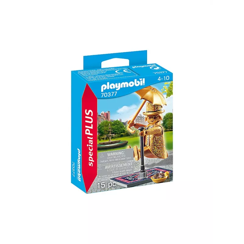 Playmobil 70377 Special Plus Artista callejero – Divertido set de juego de rol imaginativo para niños a partir de 4 años