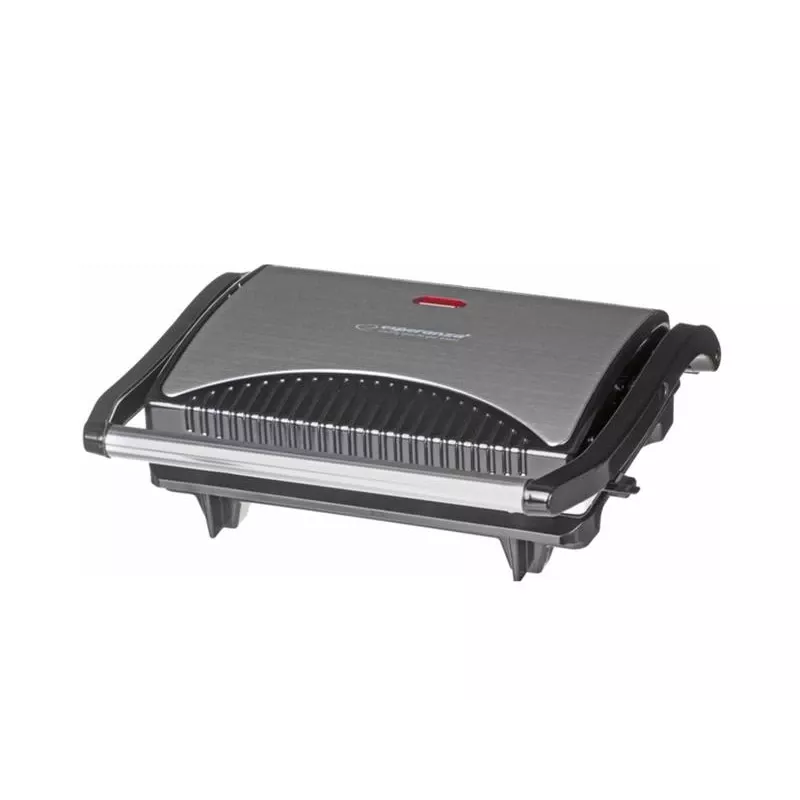 Esperanza EKG006 parrilla eléctrica 750W acero inoxidable/negro