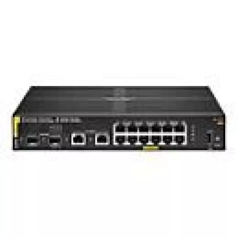 HPE Aruba Networking 6100 12G Class4 PoE 2G/2SFP+ 139W Managed L3 Gigabit Ethernet (10/100/1000) Power over Ethernet (PoE) 1U Negro