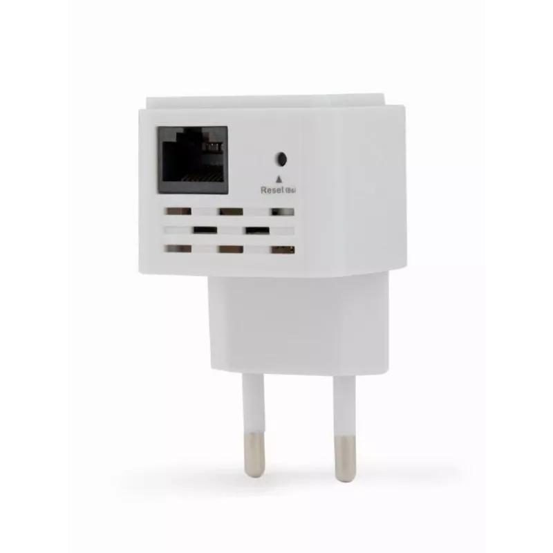 Repetidor de red Gembird WNP-RP300-03, 300 Mbit/s, 2,4 GHz, antena interna 3 dBi, 1x RJ-45