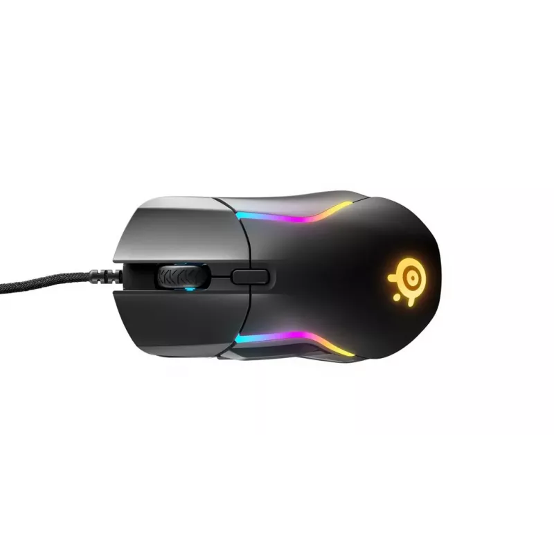 SteelSeries Rival 5 ratón gaming, negro, 18000 DPI, USB