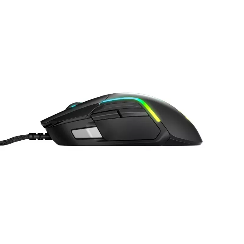 SteelSeries Rival 5 ratón gaming, negro, 18000 DPI, USB
