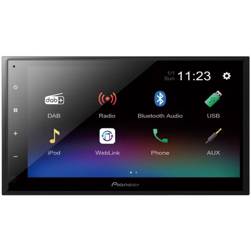 Reproductor multimedia para coche Pioneer DMH-A340DAB