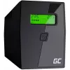 Sistema de alimentación ininterrumpida Green Cell UPS02 0,8 kVA (480 W) line-interactive, LCD, 2 tomas tipo F, USB-B, RJ-45, RJ-11