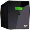 Sistema de alimentación ininterrumpida Green Cell UPS05 — Line-Interactive 2 kVA / 1200 W, 5 tomas Type-F, LCD, USB, RJ-45