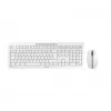 Teclado CHERRY Stream Desktop Recharge ratón incluido universal RF inalámbrico QWERTZ alemán gris