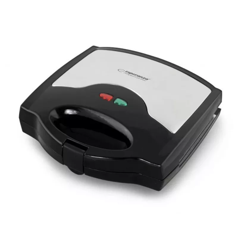 Esperanza EKT005 sandwichera 700 W negra, gris